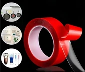 SLİKON Çift Taraflı Bant Şeffaf 18mm 2 Mt - 3