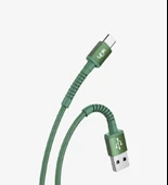 LİNKTECH USB-TYPE-C 5V 3A 1M Şarj Kablosu İP Örgülü - 6