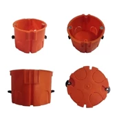 IŞILDAR Geçmeli Alçıpan Kasa Tekli Halogen Free Turuncu(1 Adet) - 1