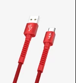 LİNKTECH USB-TYPE-C 5V 3A 1M Şarj Kablosu İP Örgülü - 7