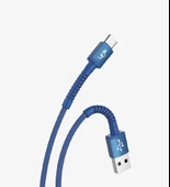 LİNKTECH USB-TYPE-C 5V 3A 1M Şarj Kablosu İP Örgülü - 5