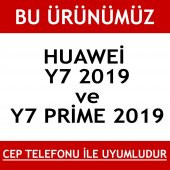 Huawei Y7 2019 360 Derece Şeffaf Silikon Kılıf Komple Koruma - 2