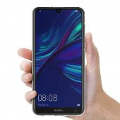 Huawei Y7 2019 360 Derece Şeffaf Silikon Kılıf Komple Koruma - 5