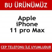Apple iPhone 11 Pro Max 360 Derece Şeffaf Silikon Kılıf Komple Koruma - 2