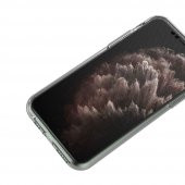 Apple iPhone 11 Pro Max 360 Derece Şeffaf Silikon Kılıf Komple Koruma - 5