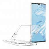 Huawei P30 Pro 360 Derece Şeffaf Silikon Kılıf Komple Koruma - 3