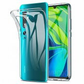 Xiaomi Mi Note 10 Pro 360 Derece Şeffaf Silikon Kılıf Komple Koruma - 1