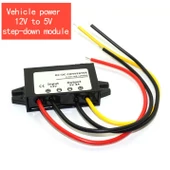12V için 5V 3A 15W DC DC Converter Su Geçirmez Araba Uyumlu Konverter Dönüştürücü - 4