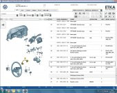 GOLF, PASSAT, CC, JETTA, TİGUAN  DİREKSİYON TUŞ TAKIMI (5K0998537B) - 2