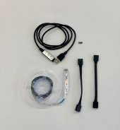 TV Arkası USB Led Işık RGB Şerit Led 3x50 cm Kumandalı Hazır set Kargo Bedava - 3