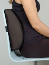 ERGONOMİK OTO BEL MİNDERİ YASTIĞI OFİS KOLTUK SIRT DAYAMA MİNDERİ - 11