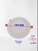 VİTO LENA SIVA A. 9W LED PANEL SPOT GÜNIŞIĞI 4000K (ILIK BEYAZ) - 2