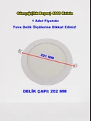 VİTO LENA SIVA A. 18W LED PANEL SPOT GÜNIŞIĞI 4000K (ILIK BEYAZ) - 2