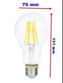 HOROZ 15W RUSTİK LED AMPUL E-27 2700K GÜNIŞIĞI - 2