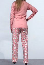 Kadın Pijama Takımı Best Friends Pijama Tampap 7428 - 3