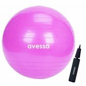 Avessa Pilates Topu 55 cm Pembe Pompalı - 2
