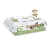 Baby Turco Doğadan Yenidoğan Islak Bebek Havlusu 24X90 Yaprak - 3