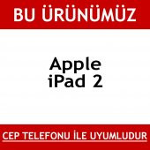 Apple iPad 2 Kılıf Şeffaf Süper Silikon Kapak Darbe Emici Özellikli - 2