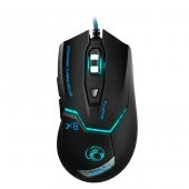 iMice X8 Işıklı 2400 DPI Profesyonel Kablolu Oyuncu Mouse - 2