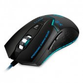 iMice X8 Işıklı 2400 DPI Profesyonel Kablolu Oyuncu Mouse - 4