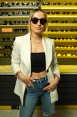Calvin Klein Jeans Unisex Güneş Gözlüğü CKJ22609S-001 - 1