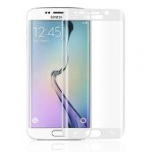 Samsung S6 Edge 3D Komple Kavisli Kırılmaz Full Cam Ekran Koruyucu - 3