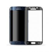 Samsung S6 Edge 3D Komple Kavisli Kırılmaz Full Cam Ekran Koruyucu - 5