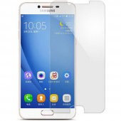Samsung Galaxy C7 Kırılmaz Ekran Koruyucu Temperli Cam -SM-C7000 - 1