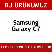 Samsung Galaxy C7 Kırılmaz Ekran Koruyucu Temperli Cam -SM-C7000 - 2