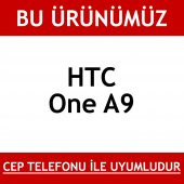 HTC One A9 Kırılmaz Ekran Koruyucu Temperli Cam -2PQ9120 - 2