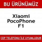 Xiaomi Pocophone F1 3D Komple Kapatan Kırılmaz Cam Ekran Koruyucu - 2