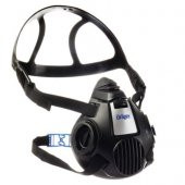 Dräger X-Plore 3300  Yarım Yüz Maskesi Filtresiz Mavi - 1