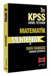 Yargı Yayınları 2021 KPSS Muhteşem Matematik Tamamı Çözümlü Soru Bankası - 1
