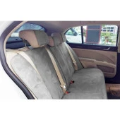 Opel Astra H Yeni Nesil Koltuk Koruyucu 2004-2012 Ön-Arka Kılıf Minder GRİ - 3