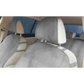 Opel Astra H Yeni Nesil Koltuk Koruyucu 2004-2012 Ön-Arka Kılıf Minder GRİ - 4