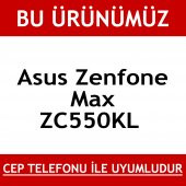Asus Zenfone Max ZC550KL Şeffaf Silikon Kılıf Ultra İnce 0,20 mm - 2
