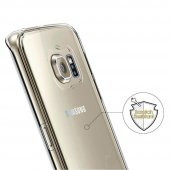 Samsung S7 Edge 360 Derece Şeffaf Silikon Kılıf Komple Koruma - 3