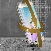 Samsung S7 Edge 360 Derece Şeffaf Silikon Kılıf Komple Koruma - 4