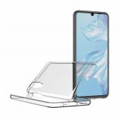 Huawei P30 360 Derece Şeffaf Silikon Kılıf Komple Koruma - 3