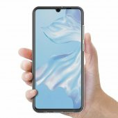 Huawei P30 360 Derece Şeffaf Silikon Kılıf Komple Koruma - 5