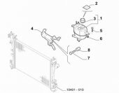 FİORİNO - BİPPER - NEMO-DOBLO RADYATÖR  SU DEPOSU    51780710 thumbnail 4