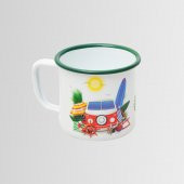 Nurgaz Campout Emaye Kamp Kupa Bardak - 5