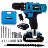 Deko 24 V 5 Ah Lithium (Çift Akülü) Şarjlı Vidalama Matkap ++ Set - 3