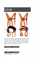 Eks E -120- Ee Ekonumik Paraşüt Tip Emniyet Kemeri thumbnail 7