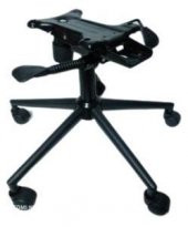 Metal Konik Yıldız Ayak Siyah Renk Çift Kollu Mekanizma thumbnail 1