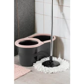 Urve Microfiber Süper Mop Set 360 Pembe - 1