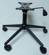 Konik Yıldız Ayak Seti Tek Kol Mekanizma Siyah renk thumbnail 3