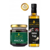 Özel Üretim UDİM Yağı + Kışa Özel %100 Doğal Bitkisel Karışımlı Macun 240 gr - 1