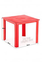 Plastik Sehpa Yükseklik 40cm - 8