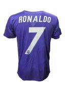 Real Madrid R01064 Ronaldo Nostalji Mor Forması - 2